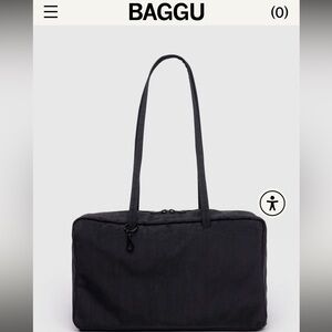 BAGGU Black Shoulder Bag